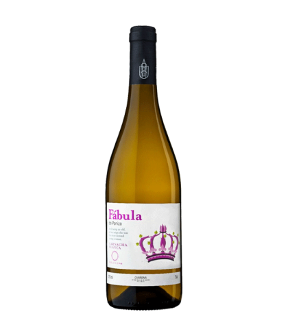 Fles Bodegas Paniza Fabula Garnacha Blanca, wijn op voorraad bij slijterij t Bockje in Bathmen