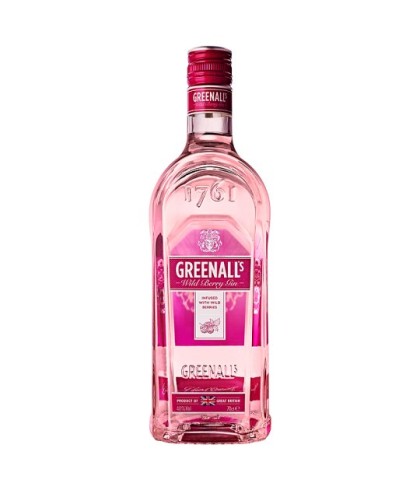 Fles Greenall's Pink Gin, gin, op voorraad bij slijterij ’t Bockje in Bathmen