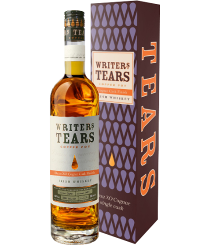 Fles Writers Tears Marsala Cask Finish, Ierse whiskey van Walsh Whiskey, op voorraad bij slijterij t Bockje in Bathmen