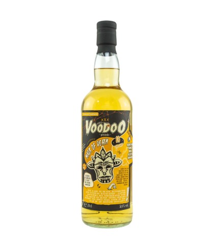 Fles Whisky of Voodoo Mask of Death Dailuiane 10Y, whisky, op voorraad bij slijterij t Bockje in Bathmen