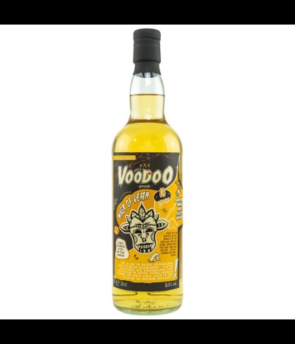 Fles Whisky of Voodoo Mask of Death Dailuiane 10Y, whisky, op voorraad bij slijterij t Bockje in Bathmen