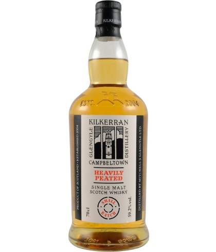 Fles Campbeltown single malt van Kilkerran, op voorraad bij slijterij t Bockje in Bathmen