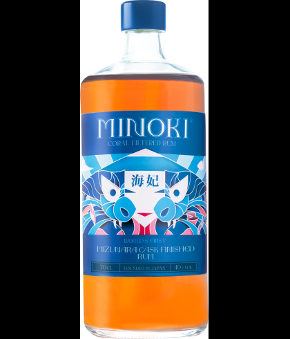 Fles Minoki Mizunara Cask Finished Rum, rum, bij slijterij t Bockje in Bathmen