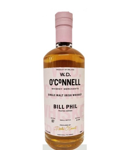 Fles W.D. O'Connell Bill Phil Batch 8, whisky, op voorraad bij slijterij ’t Bockje in Bathmen