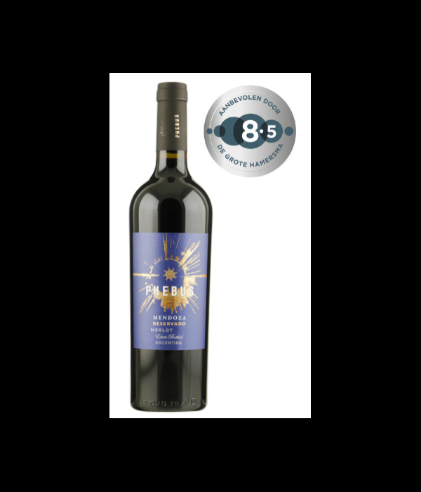 Phebus Mendoza Reservado Merlot, wijn bij t Bockje in Bathmen