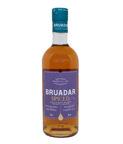 Bruadar Spiced Whisky Liqueur, op voorraad bij slijterij t Bockje in Bathmen