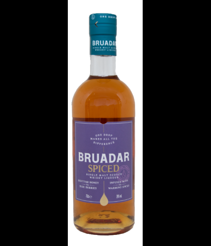 Bruadar Spiced Whisky Liqueur, op voorraad bij slijterij t Bockje in Bathmen