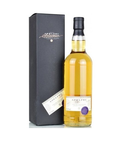 Fles Adelphi Laphroaig 2004 14 Years Old, single malt whisky, op voorraad bij slijterij t Bockje in Bathmen