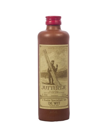 Juttertje Kruidenbitter, op voorraad bij slijterij t Bockje in Bathmen