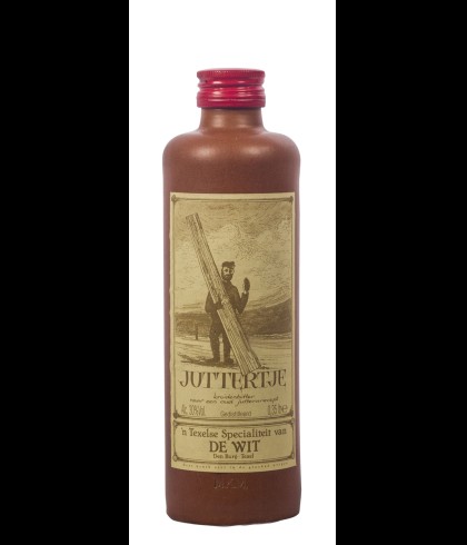 Juttertje Kruidenbitter, op voorraad bij slijterij t Bockje in Bathmen