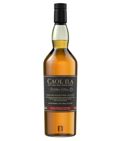 Fles Caol Ila Distillers Edition 2022, single malt whisky, op voorraad bij slijterij t Bockje in Bathmen