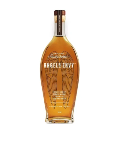 Fles Angel's Envy Kentucky Straight Bourbon Whiskey, whisky, op voorraad bij slijterij t Bockje in Bathmen