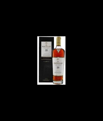 Fles Schotse Speyside single malt van The Macallan, op voorraad bij slijterij t Bockje in Bathmen