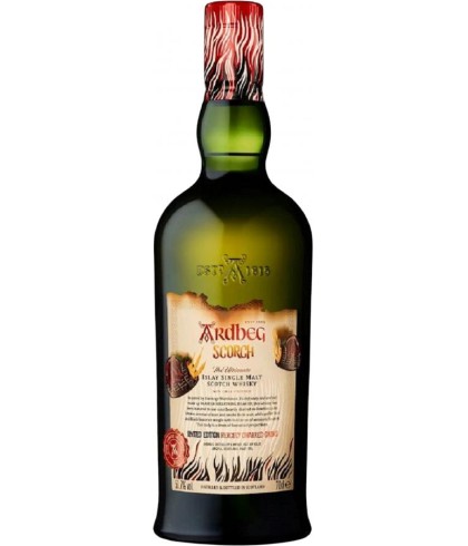 Fles Ardbeg Scorch Committee Release 2021, single malt whisky, op voorraad bij slijterij t Bockje in Bathmen
