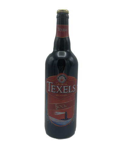 Fles Texels Bock 75cl, bier van Texels, bij slijterij t Bockje in Bathmen