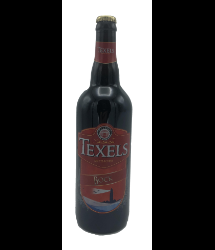 Fles Texels Bock 75cl, bier van Texels, bij slijterij t Bockje in Bathmen
