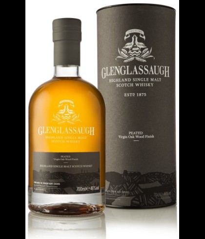 Fles Glenglassaugh Peated Virgin Oak, single malt whisky, op voorraad bij slijterij t Bockje in Bathmen