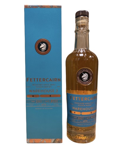 Fles Fettercairn Warehouse 2 Batch 2, single malt whisky, op voorraad bij slijterij t Bockje in Bathmen