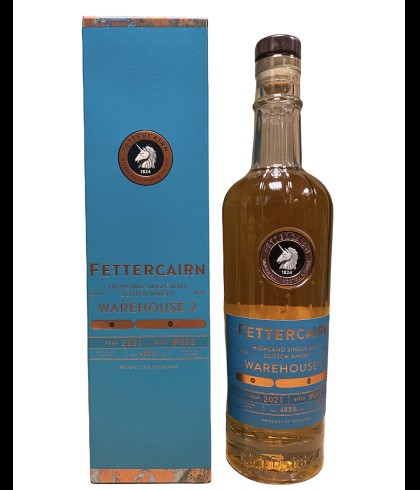 Fles Fettercairn Warehouse 2 Batch 2, single malt whisky, op voorraad bij slijterij t Bockje in Bathmen