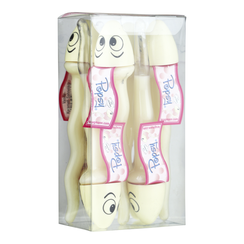 Likeur POPSY vanille caramel doos 8x2cl van Popsy, op voorraad bij slijterij ’t Bockje in Bathmen