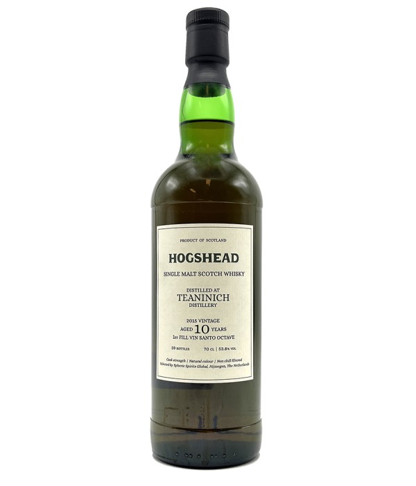 Hogshead 10 Years Old Teaninich 2015 bij t Bockje in Bathmen