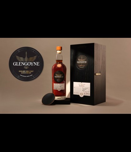 Fles Glengoyne The Russell Cask 36 Years Old, single malt whisky, op voorraad bij slijterij t Bockje in Bathmen