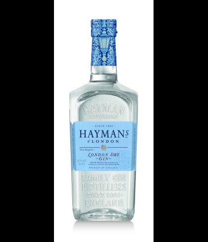 Fles Hayman's London Dry Gin, gin, op voorraad bij slijterij t Bockje in Bathmen