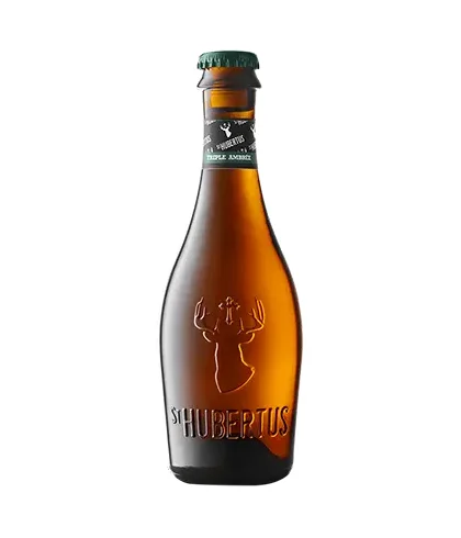 St. Hubertus Tripel Amber, bier op voorraad bij slijterij t Bockje in Bathmen