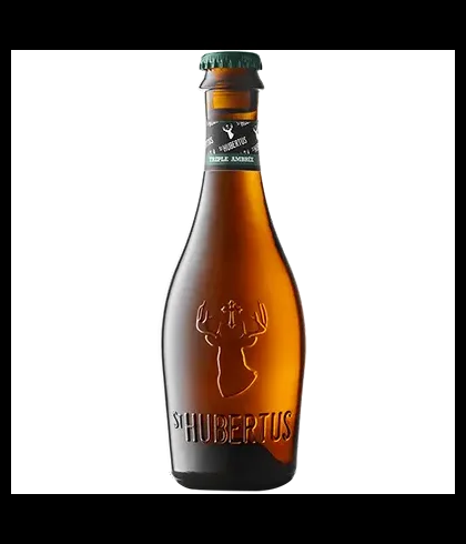 St. Hubertus Tripel Amber, bier op voorraad bij slijterij t Bockje in Bathmen
