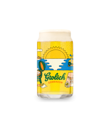 Grolsch Zomerzon Glas, glas bij t Bockje in Bathmen