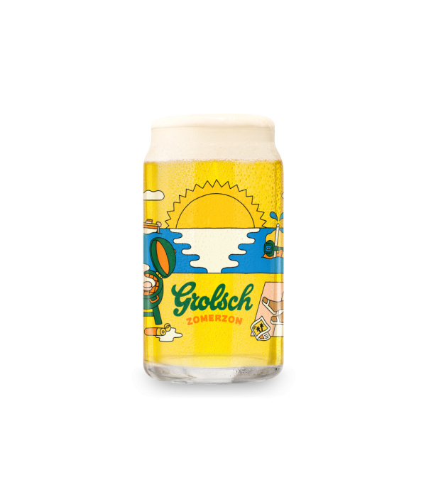 Grolsch Zomerzon Glas bij t Bockje in Bathmen