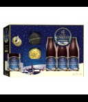 Gouden Carolus Christmas Geschenkverpakking 4x33cl + kerstballen