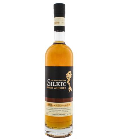 Fles Silkie The legendary Dark Irish Whiskey, whisky, bij slijterij ’t Bockje in Bathmen