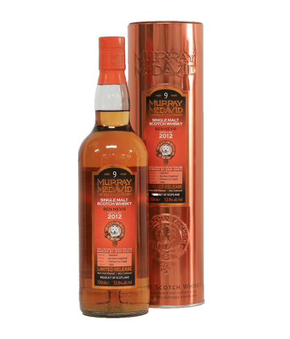 Fles Murray McDavid Ben Nevis 9Y 2012 Ch&acirc;teau Lafite, single malt whisky, op voorraad bij slijterij t Bockje in Bathmen
