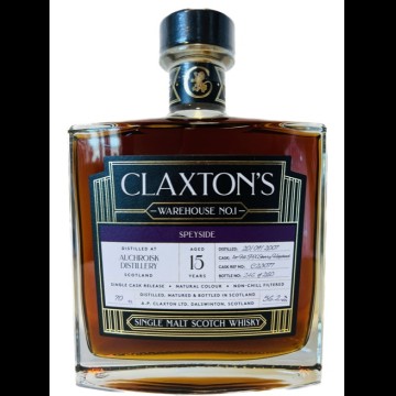 Claxton's Warehouse No.1 Auchroisk 15 YO Speyside