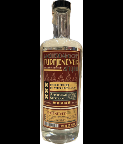 Amsterdamsche Turfjenever, jenever bij slijterij t Bockje in Bathmen
