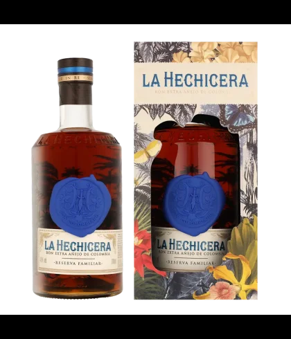 Fles La Hechicera Reserva Familiar, rum, bij slijterij t Bockje in Bathmen
