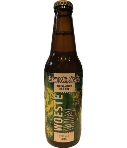 Brouwersnos Woeste Wim, bier op voorraad bij slijterij t Bockje in Bathmen