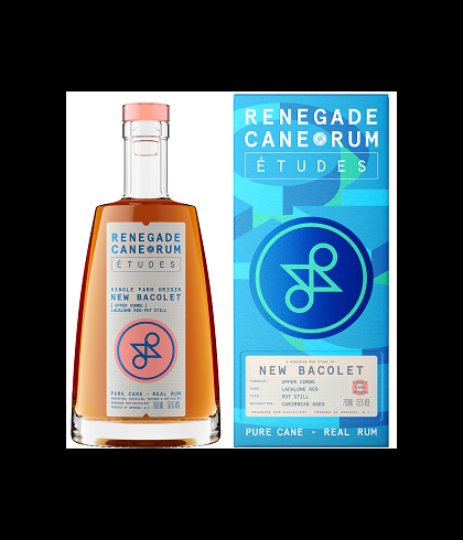 Fles Renegade Etudes New Bacolet, rum, op voorraad bij slijterij t Bockje in Bathmen