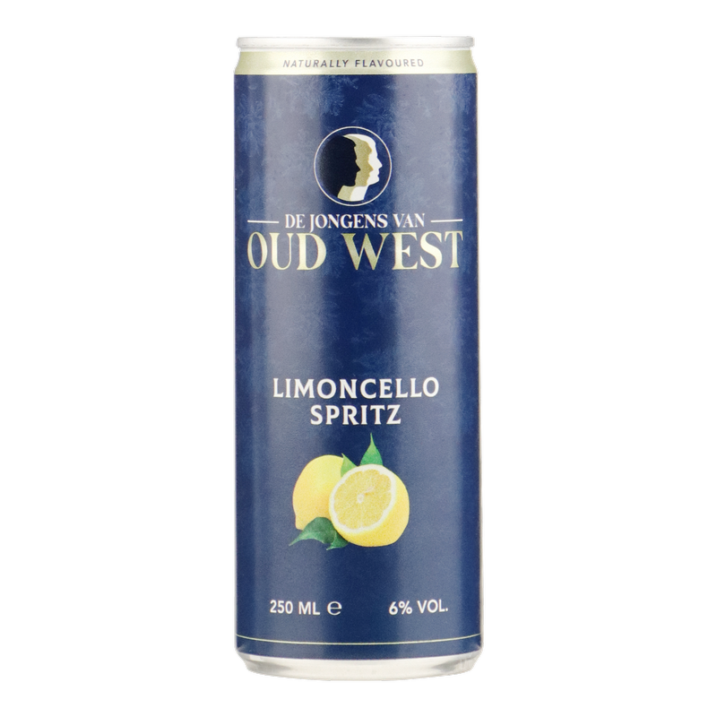 Likeur Jongens van Oud West Limoncello Spritz van Jongens van Oud, op voorraad bij slijterij ’t Bockje in Bathmen