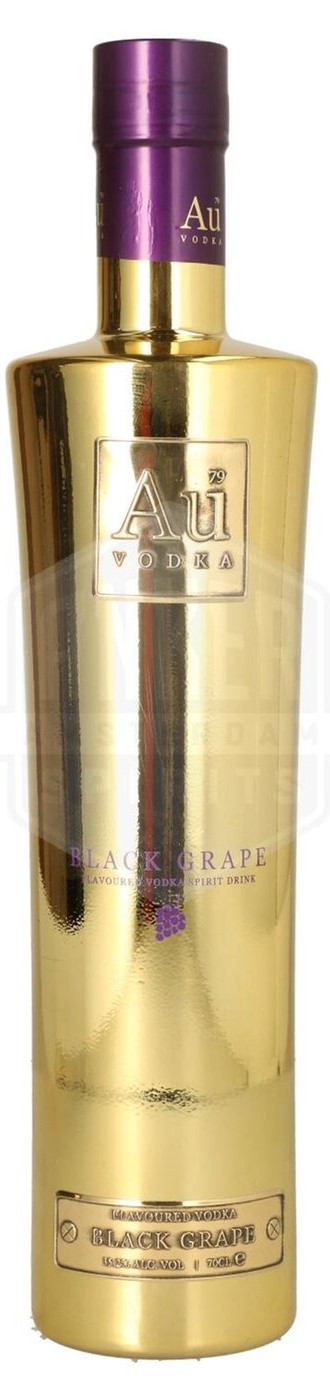 Wodka Au Vodka Black Grape, bij slijterij ’t Bockje in Bathmen