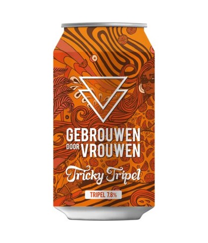 Gebrouwen door Vrouwen Tricky Tripel, bier op voorraad bij slijterij t Bockje in Bathmen