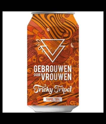 Gebrouwen door Vrouwen Tricky Tripel, bier op voorraad bij slijterij t Bockje in Bathmen