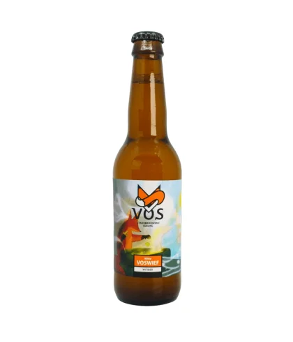 Vos Witte Voswief Witbier, bier op voorraad bij slijterij t Bockje in Bathmen