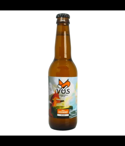 Vos Witte Voswief Witbier, bier op voorraad bij slijterij t Bockje in Bathmen