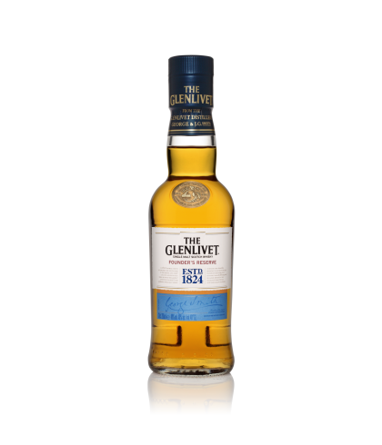 Fles The Glenlivet Founders Reserve, whisky, op voorraad bij slijterij ’t Bockje in Bathmen