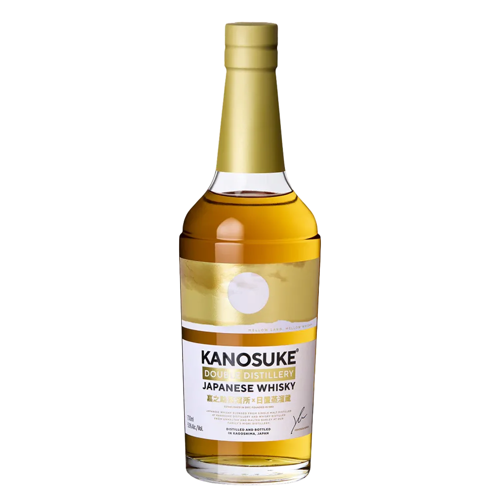 Fles Japanse single malt van Kanosuke, op voorraad bij slijterij t Bockje in Bathmen
