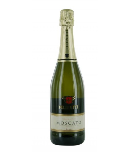 Fles Filipetti Moscato Spumante, wijn op voorraad bij slijterij t Bockje in Bathmen