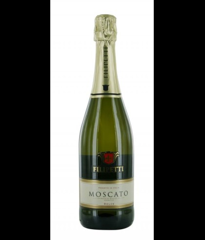 Fles Filipetti Moscato Spumante, wijn op voorraad bij slijterij t Bockje in Bathmen