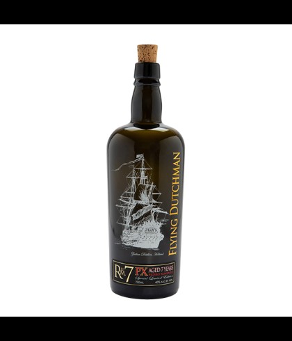 Fles Flying Dutchman Rum 7 yo PX, rum, op voorraad bij slijterij t Bockje in Bathmen